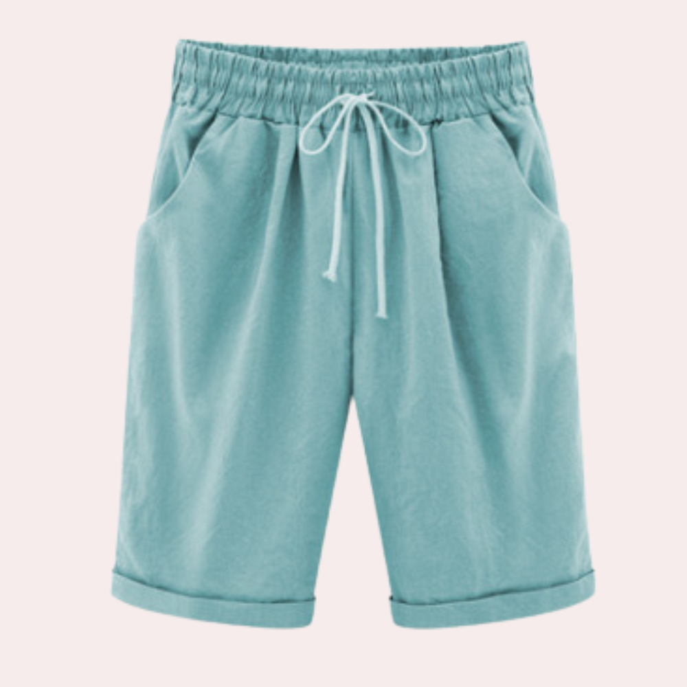 Variant image for Damen Freizeitshorts Schwarz Größe M Baumwollmischung-11