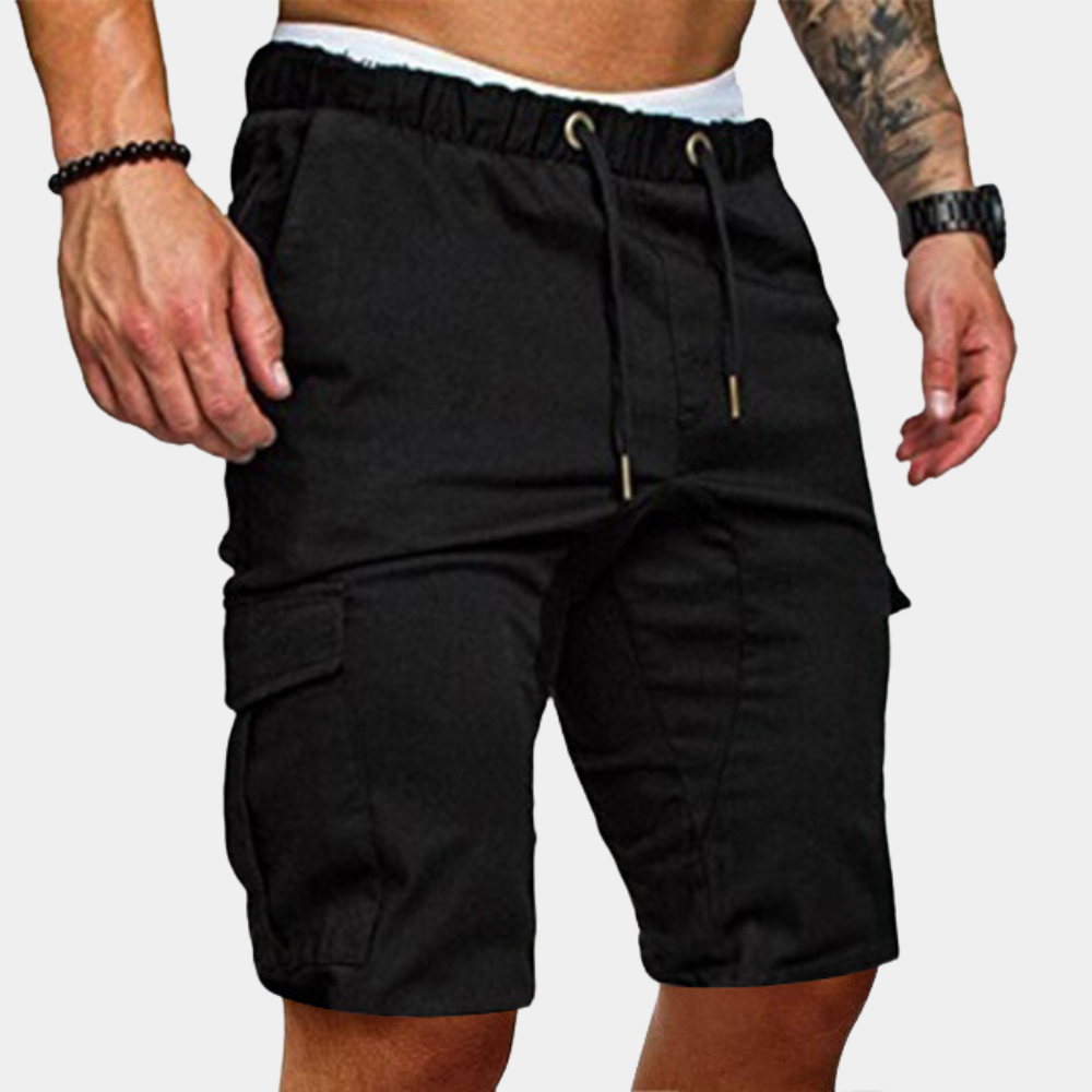 Variant image for Herren Shorts Armeegrün Größe 36 Baumwollmischung - Kurze Hosen für Komfort und Vielseitigkeit-11