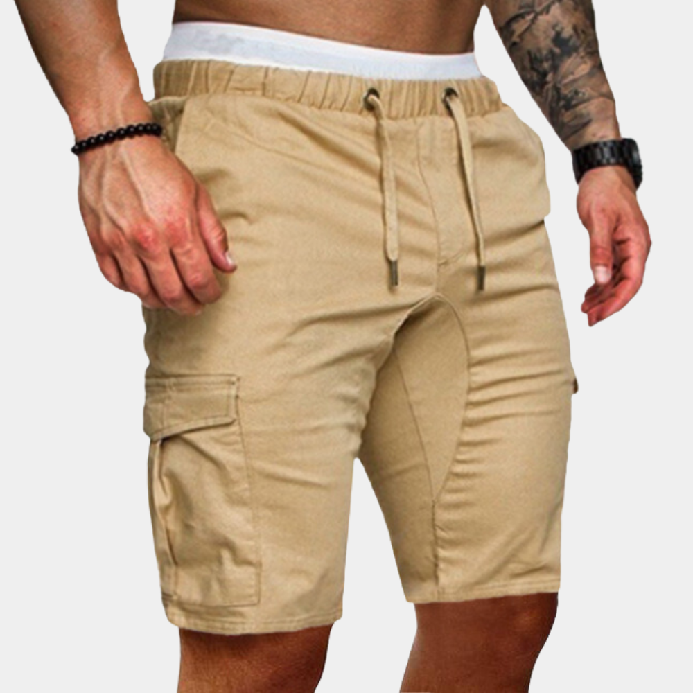 Variant image for Herren Shorts Armeegrün Größe 36 Baumwollmischung - Kurze Hosen für Komfort und Vielseitigkeit-6
