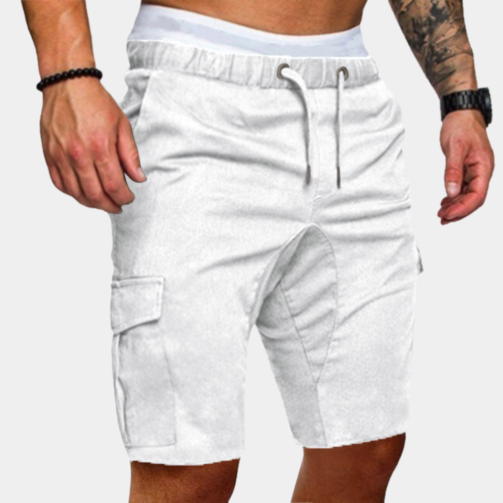 Variant image for Herren Shorts Armeegrün Größe 36 Baumwollmischung - Kurze Hosen für Komfort und Vielseitigkeit-16