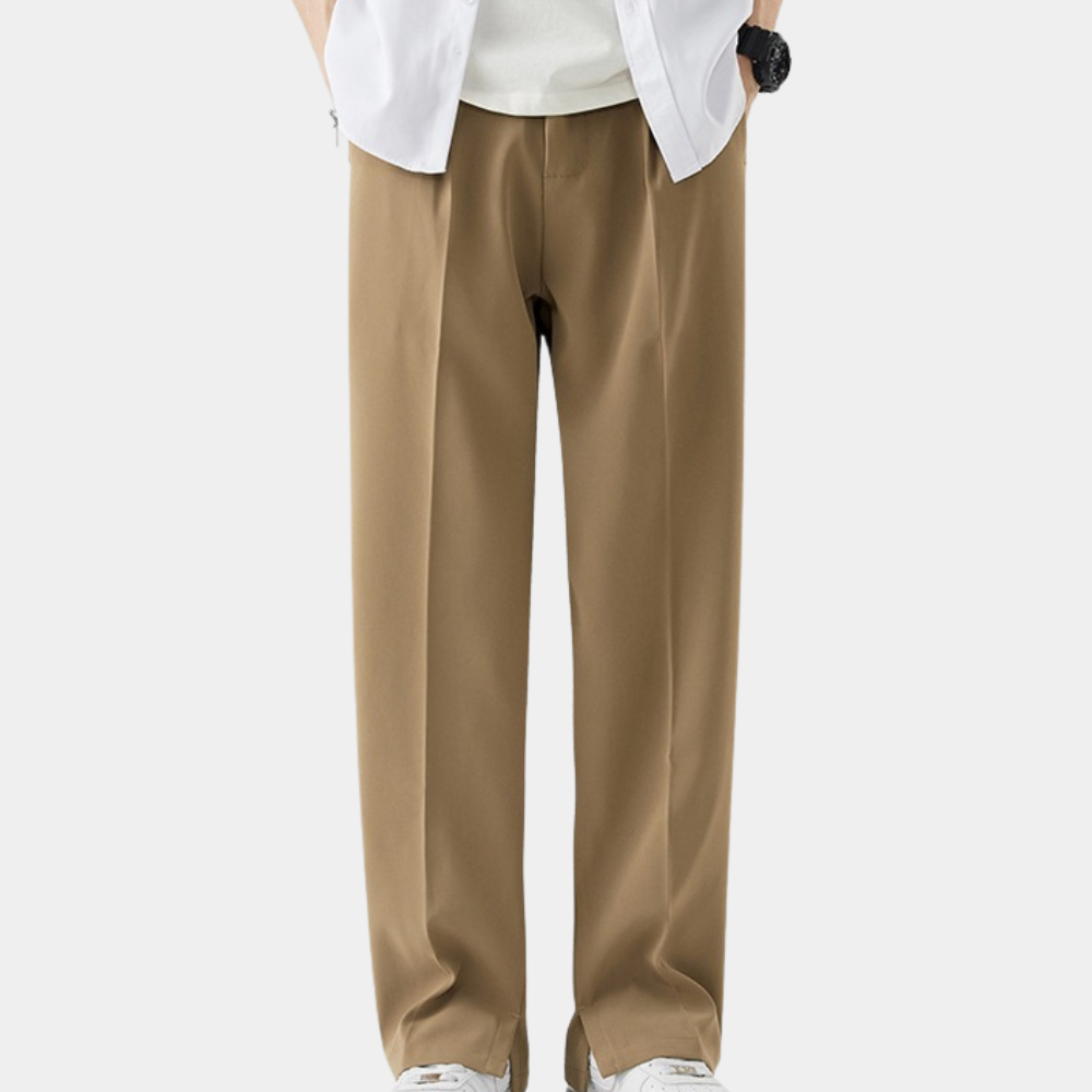 Variant image for Herren Hose Schwarz Größe L Baumwolle - Casual Hosen für Herren mit Elastischem Bund-11