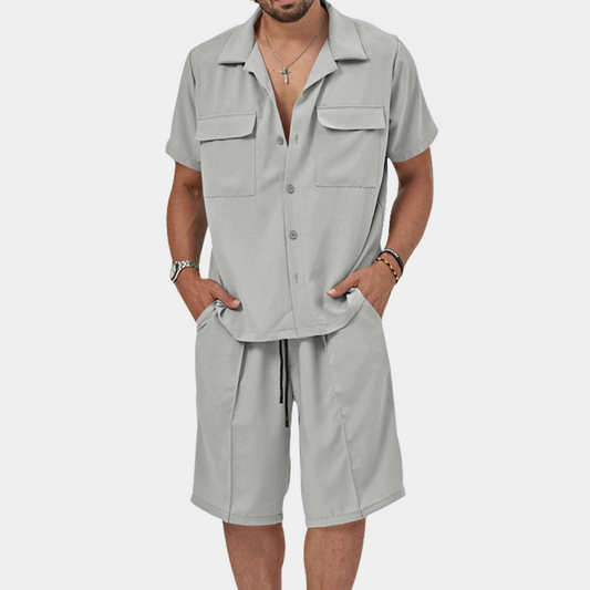 Pepijn | Herren Set Polo und Shorts