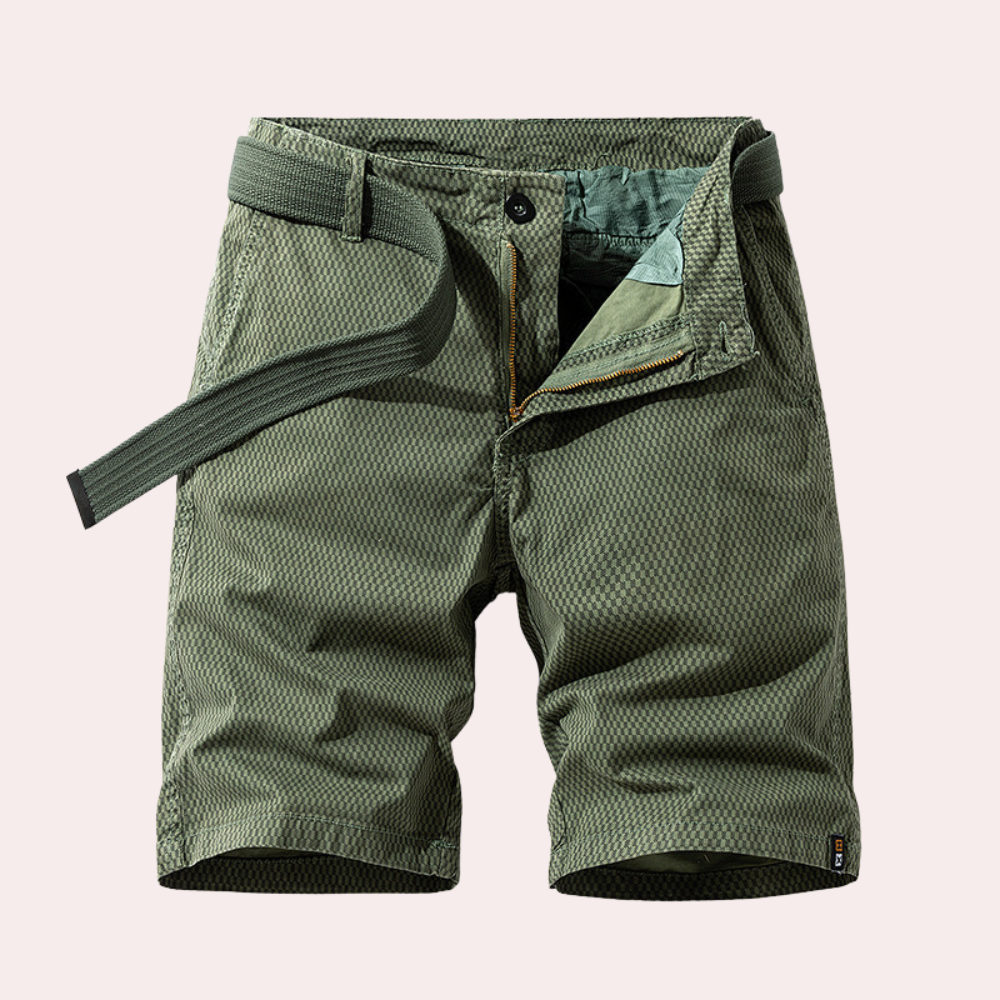 Variant image for Herren Shorts Blau Größe 36-44 Baumwolle - Kurze Hosen für Herren, Bequeme Passform-15