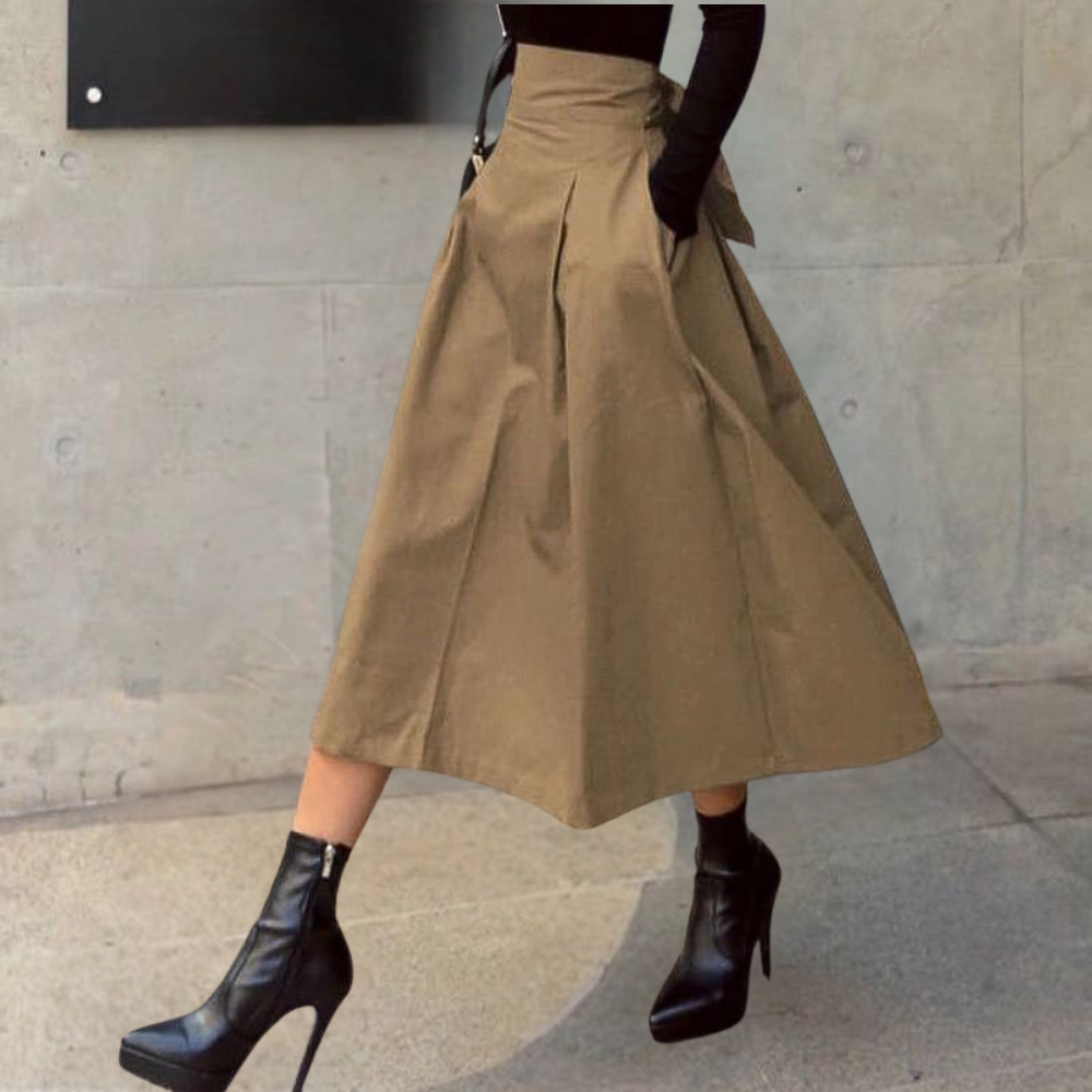 Tini | Damen Hoher Taillenrock
