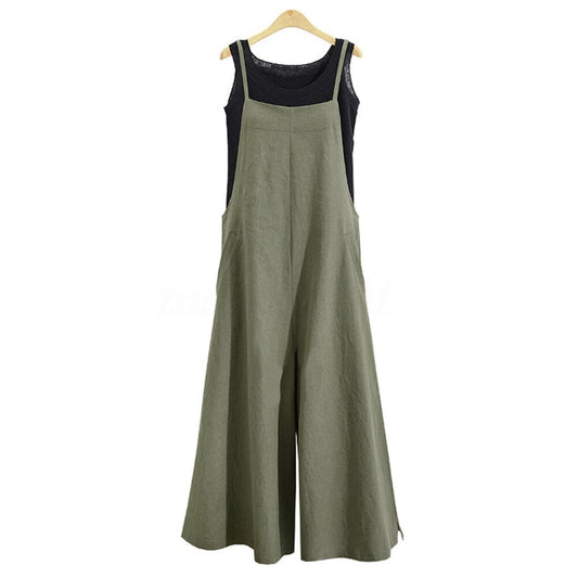 Beatrix | Damen Jumpsuit Latzhosen-Look für Damen