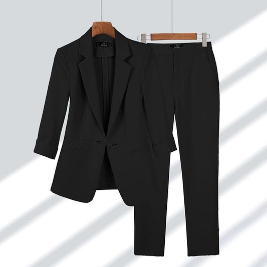 Damen Blazer und Hose Set