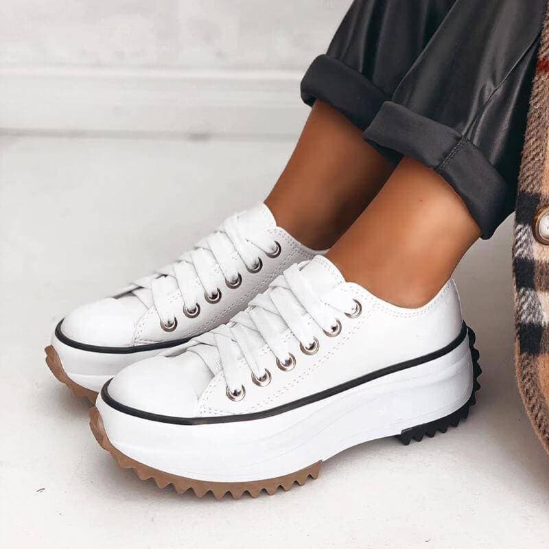 Damen Chunky Sole Sneakers für Komfort und Stil