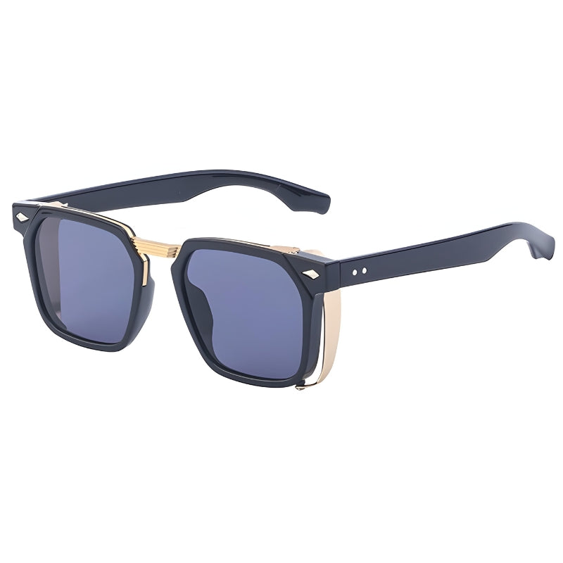 Geometric sunglasses with UV400 protection