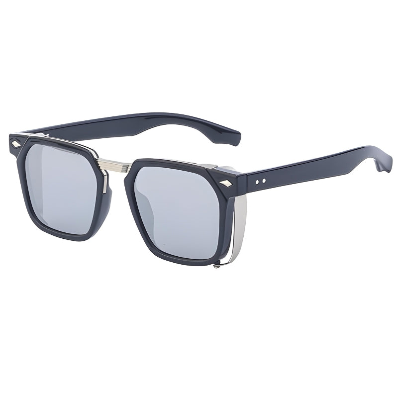 Geometric sunglasses with UV400 protection