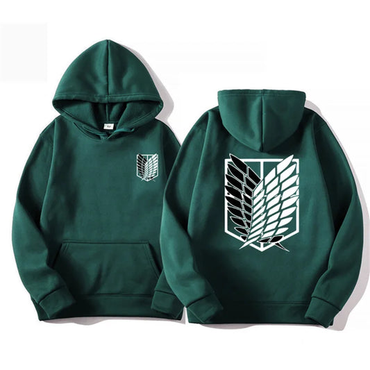 Hoodie mit Attack on Titan Design