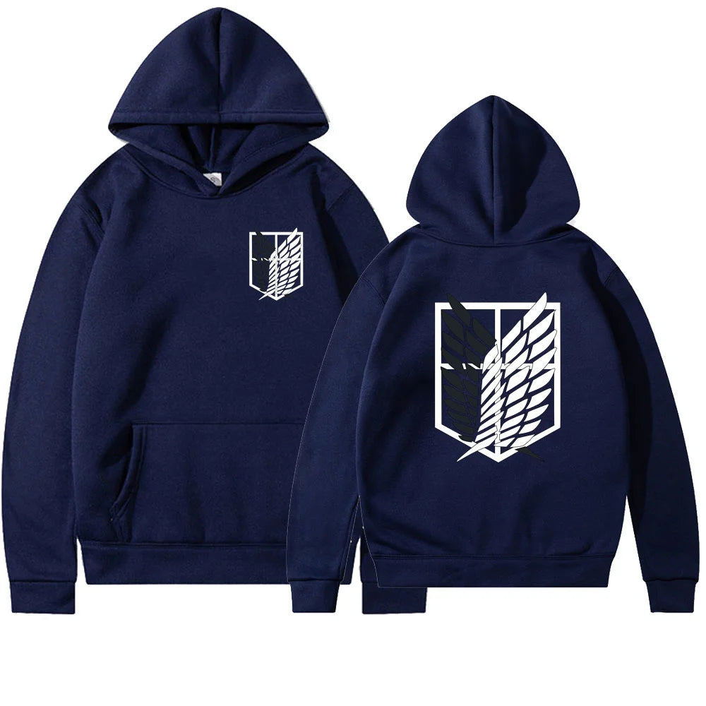 Hoodie mit Attack on Titan Design