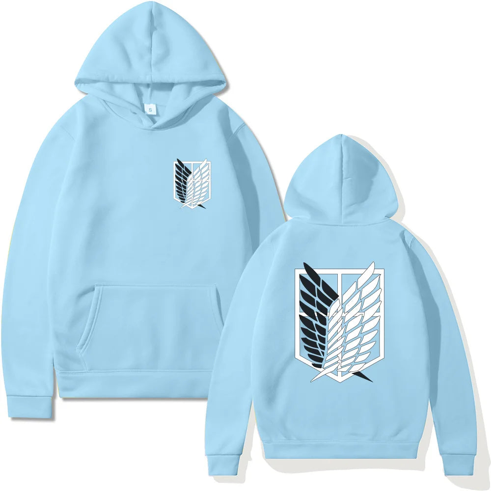 Hoodie mit Attack on Titan Design