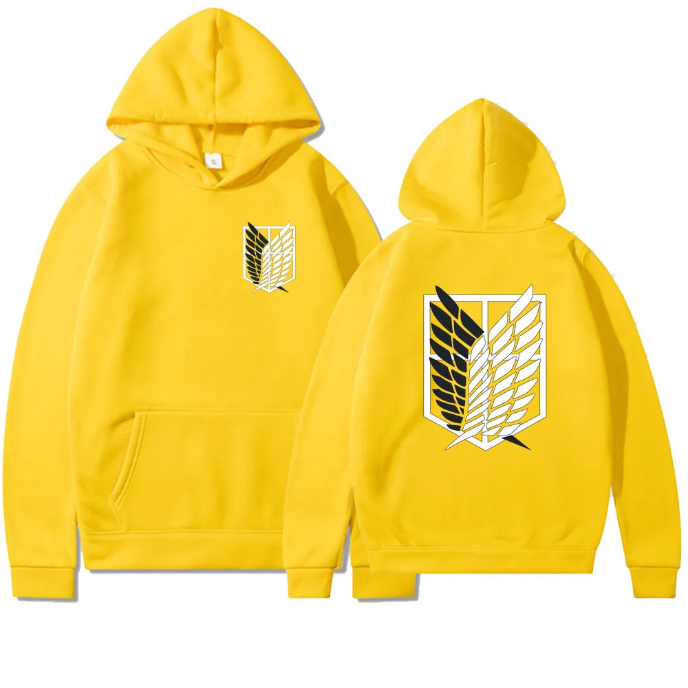 Hoodie mit Attack on Titan Design