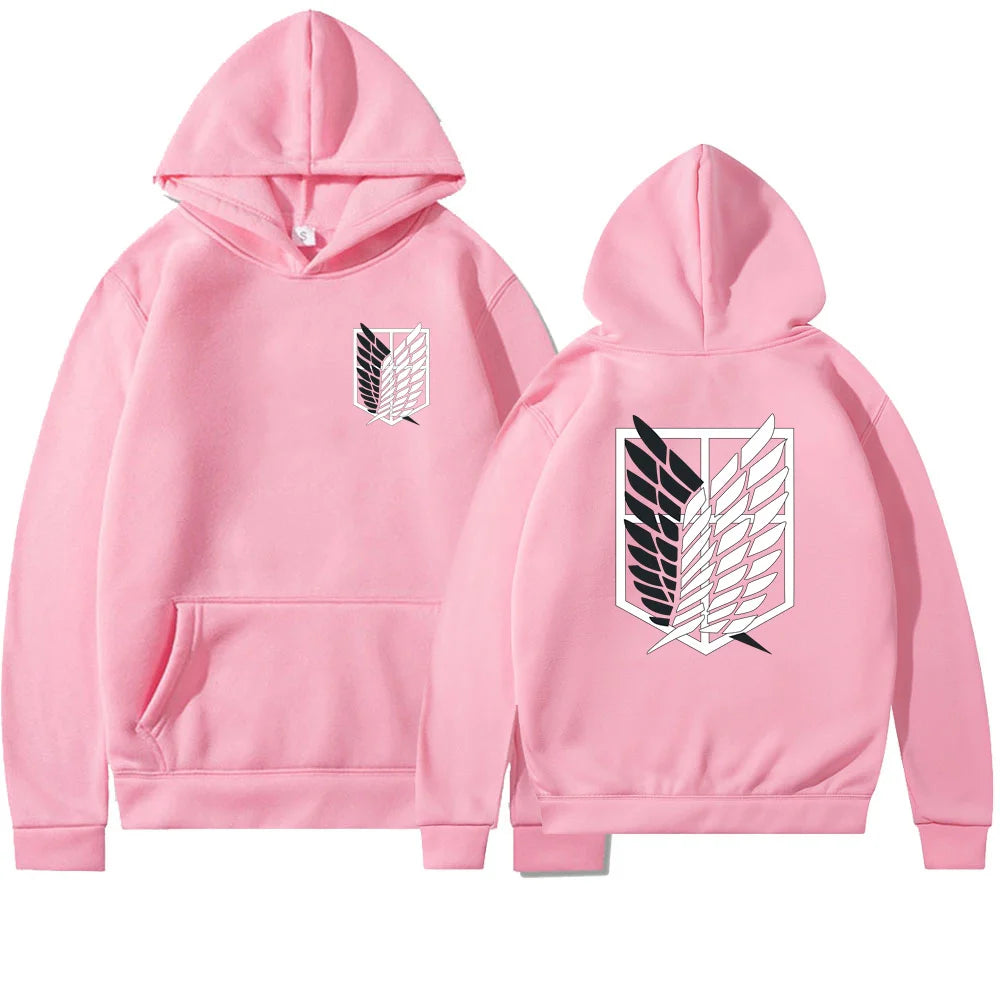 Hoodie mit Attack on Titan Design
