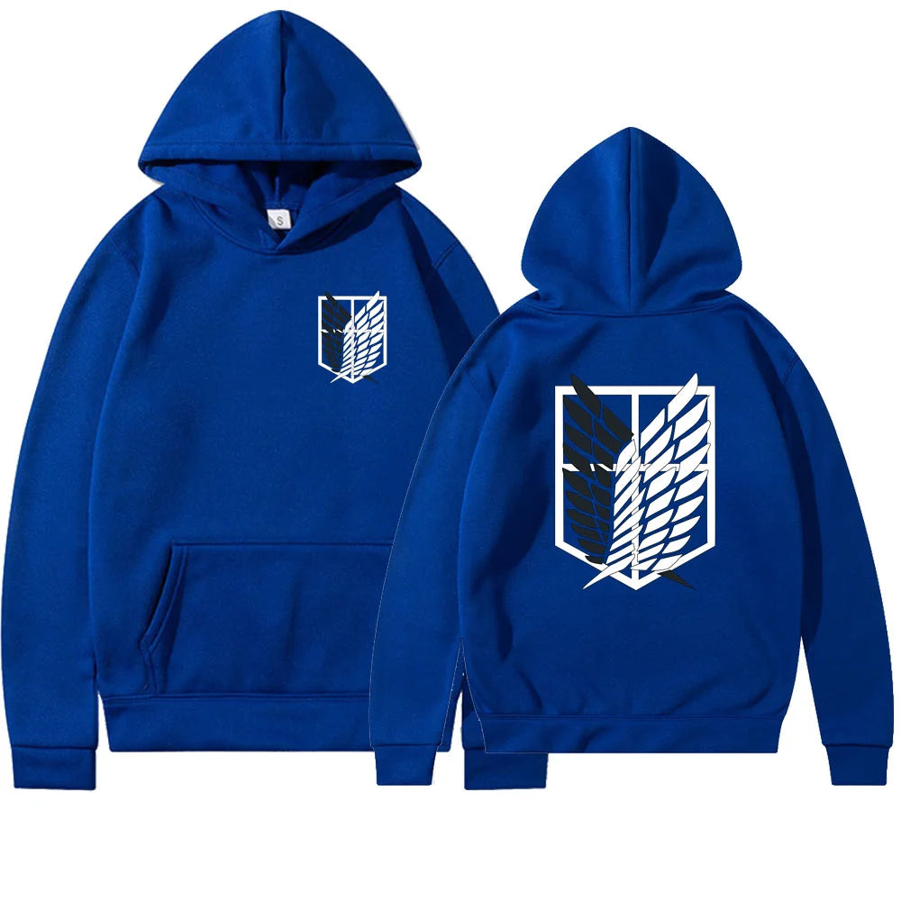 Hoodie mit Attack on Titan Design