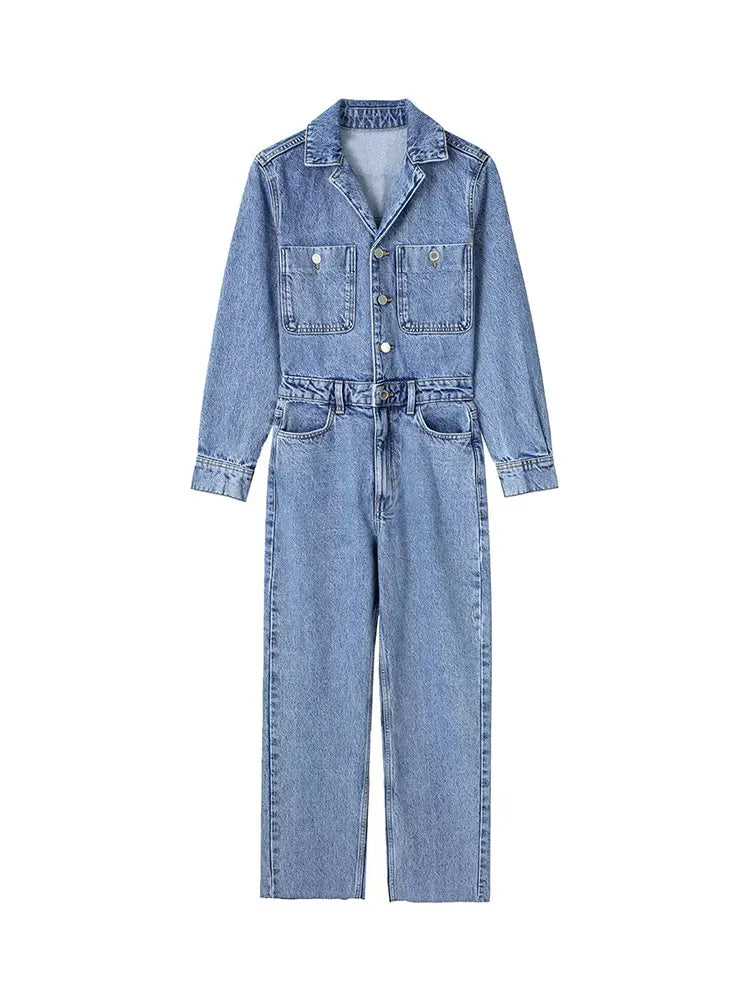Damen Jumpsuit aus Denim