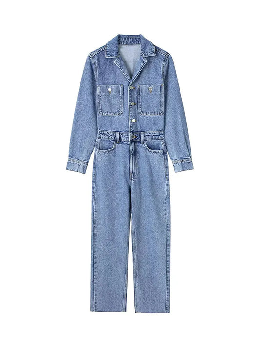 Damen Jumpsuit aus Denim