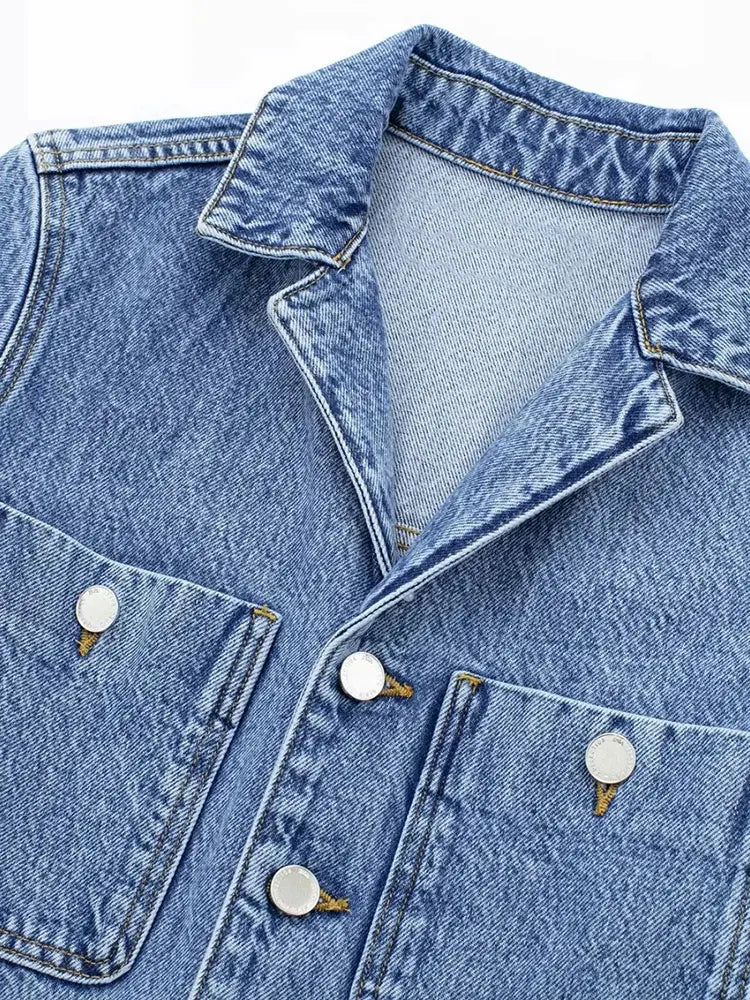 Damen Jumpsuit aus Denim