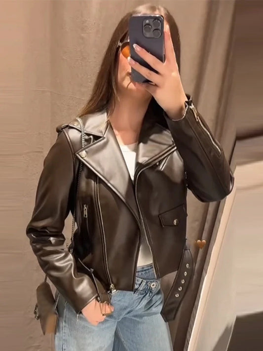 Damen Jacke Mit Gürtel
