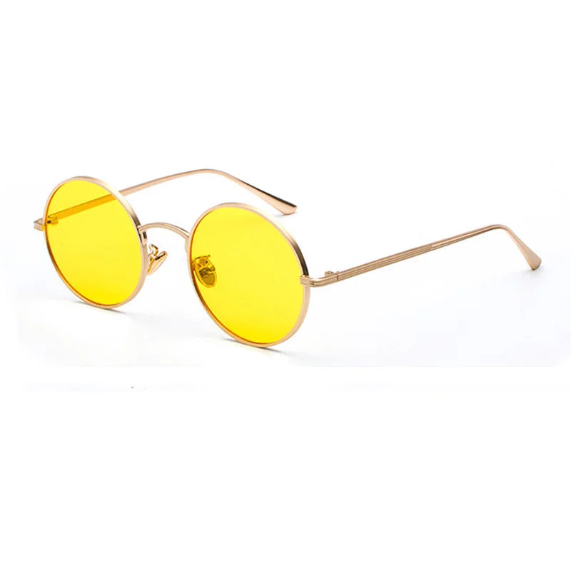 Women's Round Design Sunglasses with UV Protection