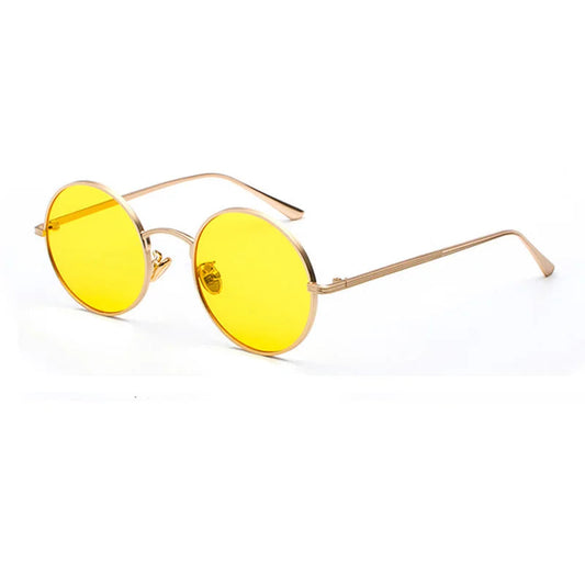 Damen Sonnenbrille Rund Design mit UV-Schutz
