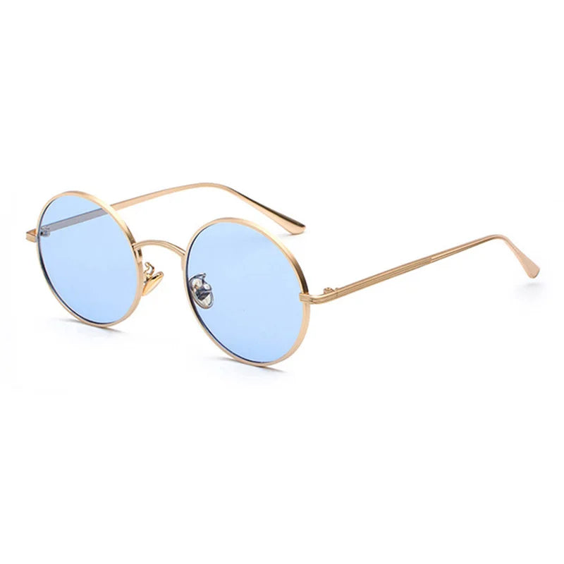 Women's Round Design Sunglasses with UV Protection