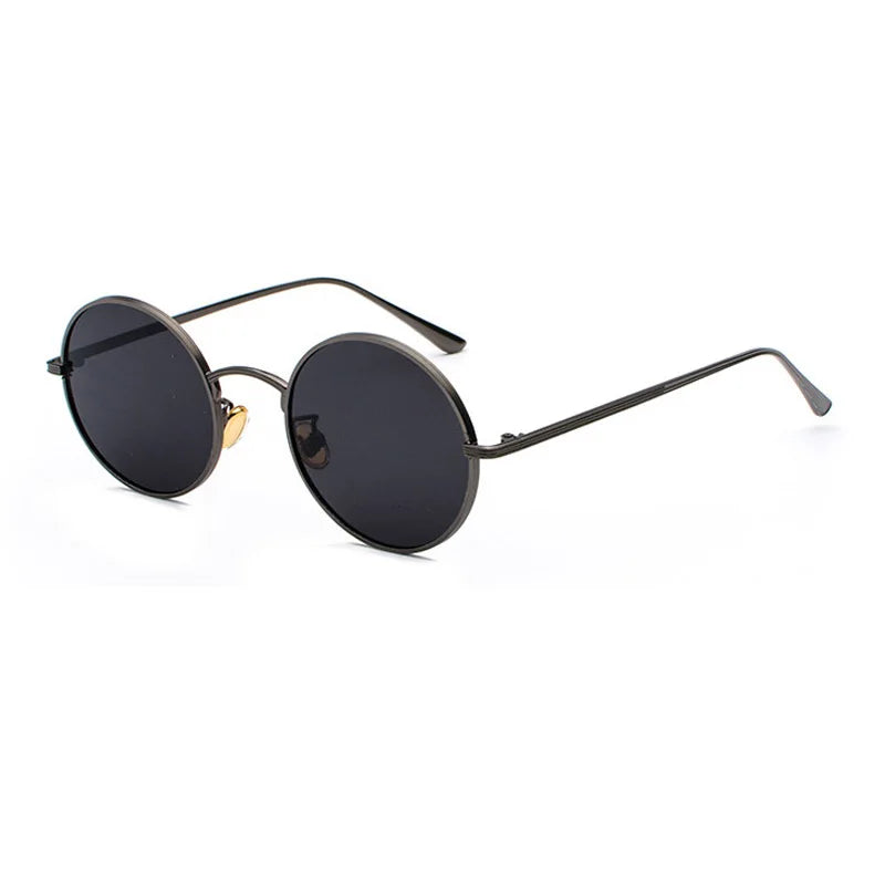 Women's Round Design Sunglasses with UV Protection