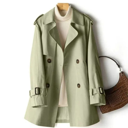 Damen Trenchcoat mit doppelter Knopfleiste