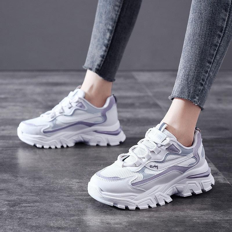 Damen Wedge Sneakers