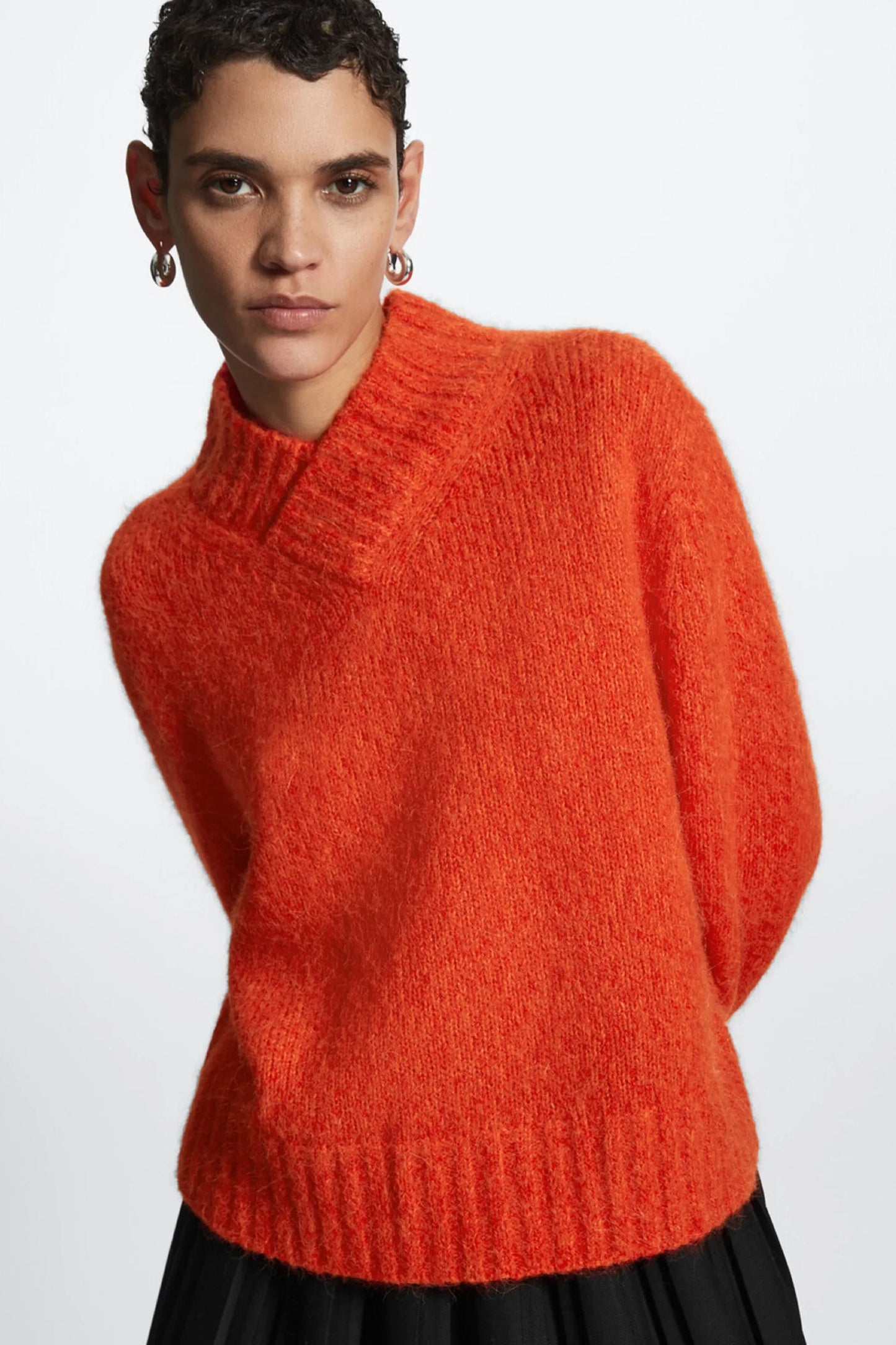 Maglione da donna in misto lana
