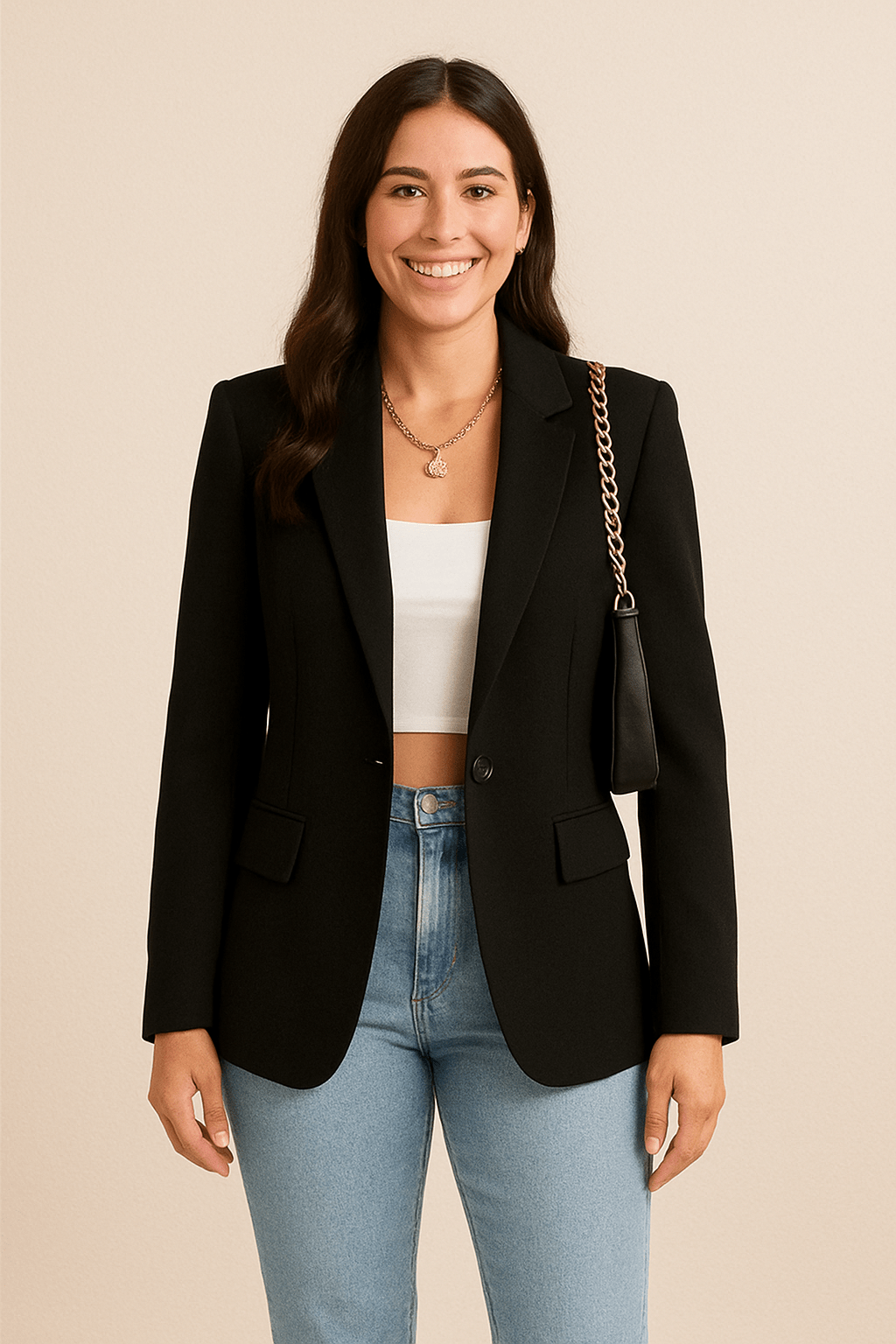 Women's Blazer Elegant Classic for Office and Everyday Use