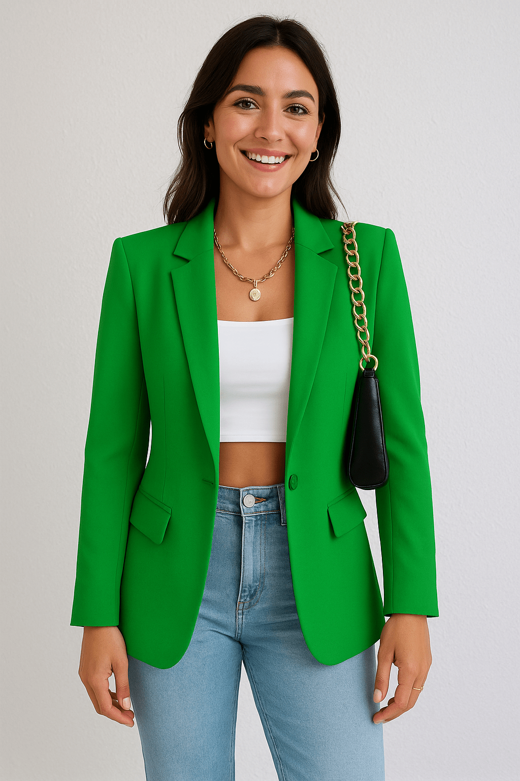 Women's Blazer Elegant Classic for Office and Everyday Use