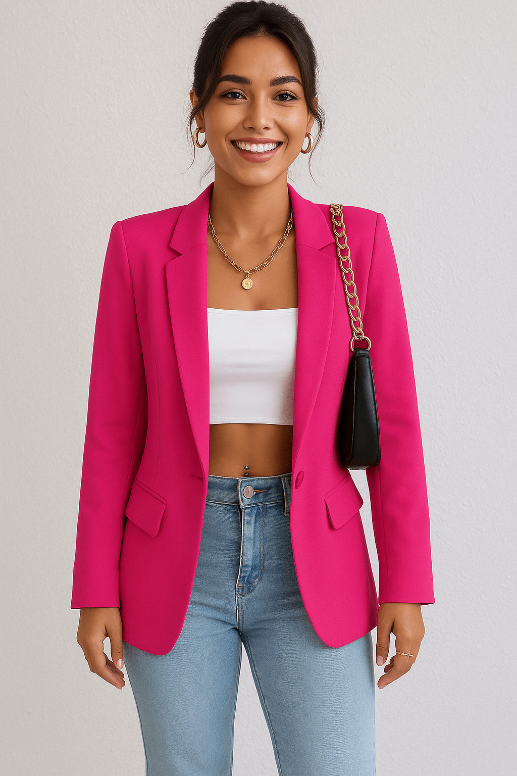 Women's Blazer Elegant Classic for Office and Everyday Use