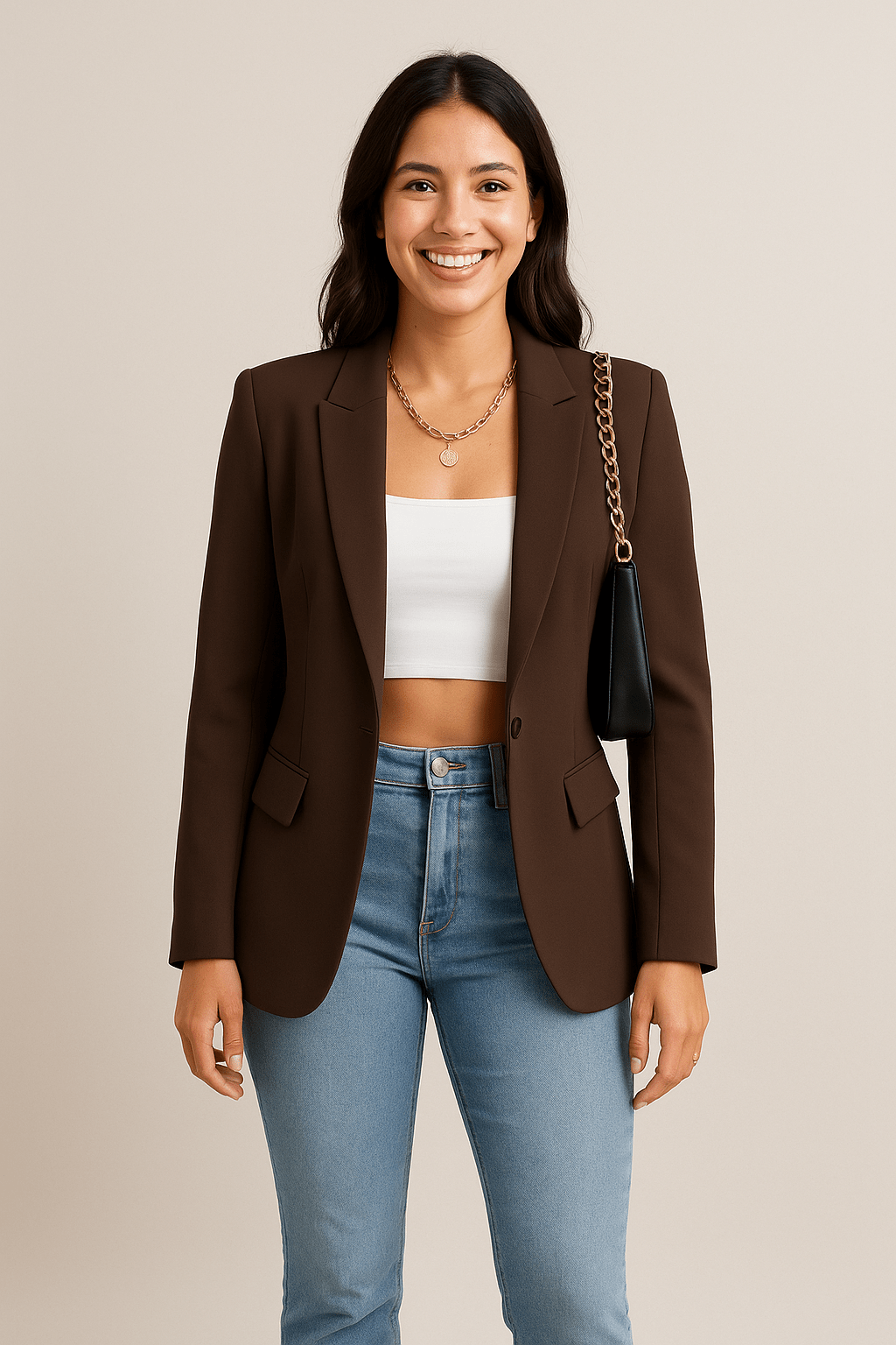 Women's Blazer Elegant Classic for Office and Everyday Use