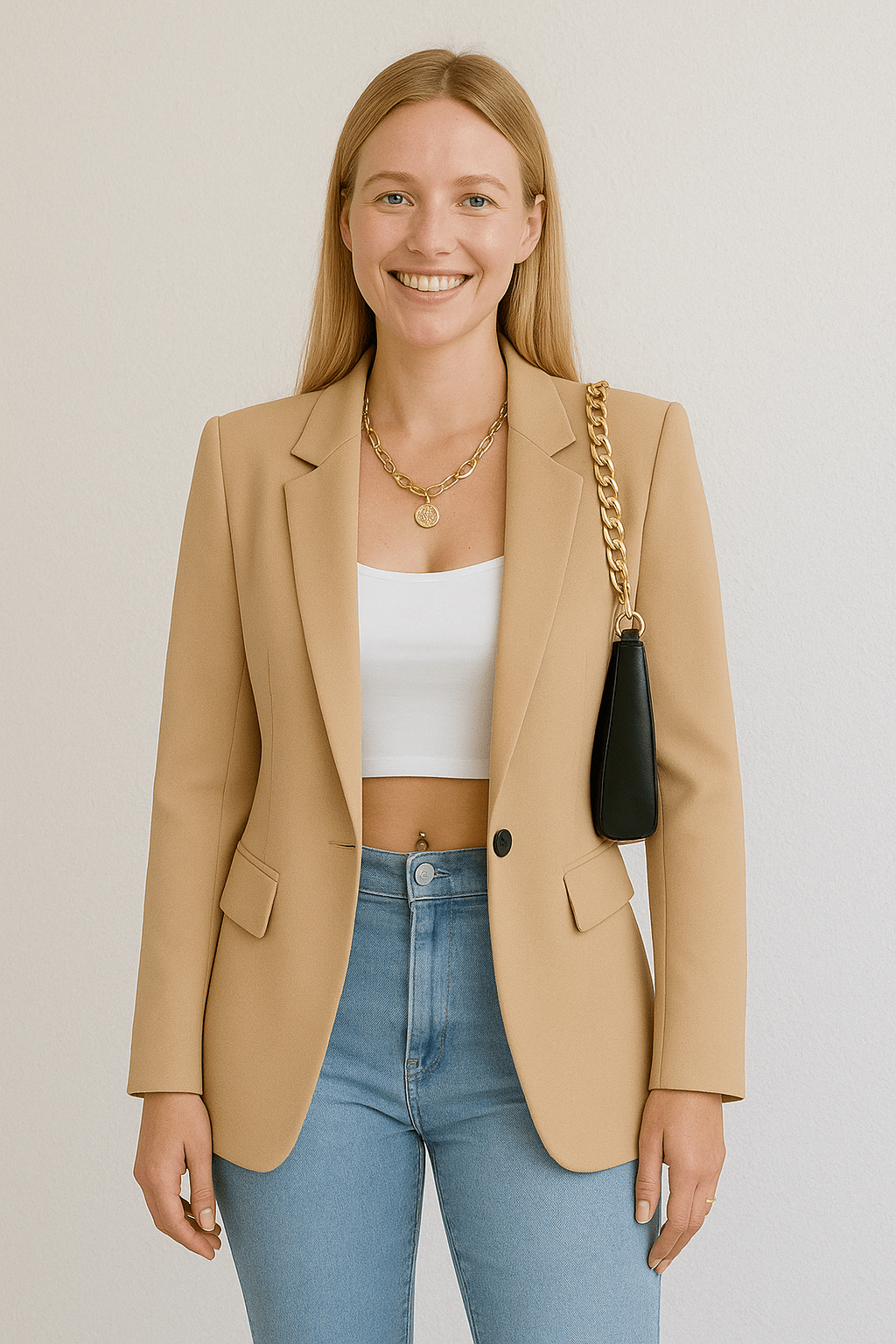 Women's Blazer Elegant Classic for Office and Everyday Use