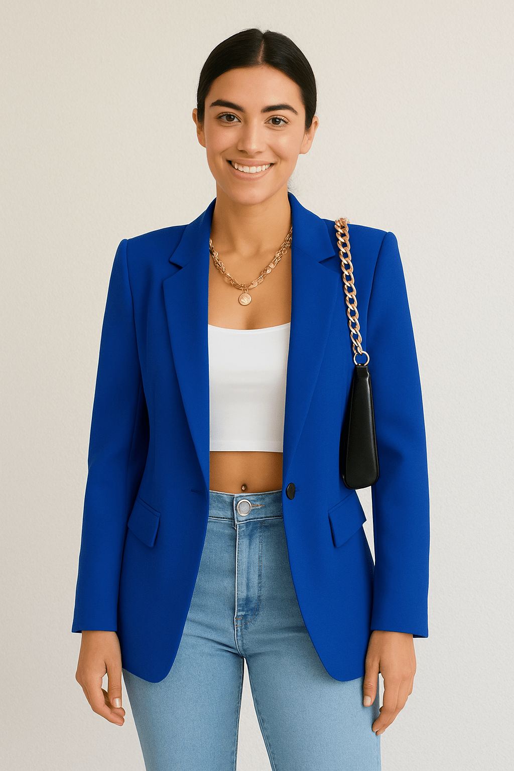 Women's Blazer Elegant Classic for Office and Everyday Use