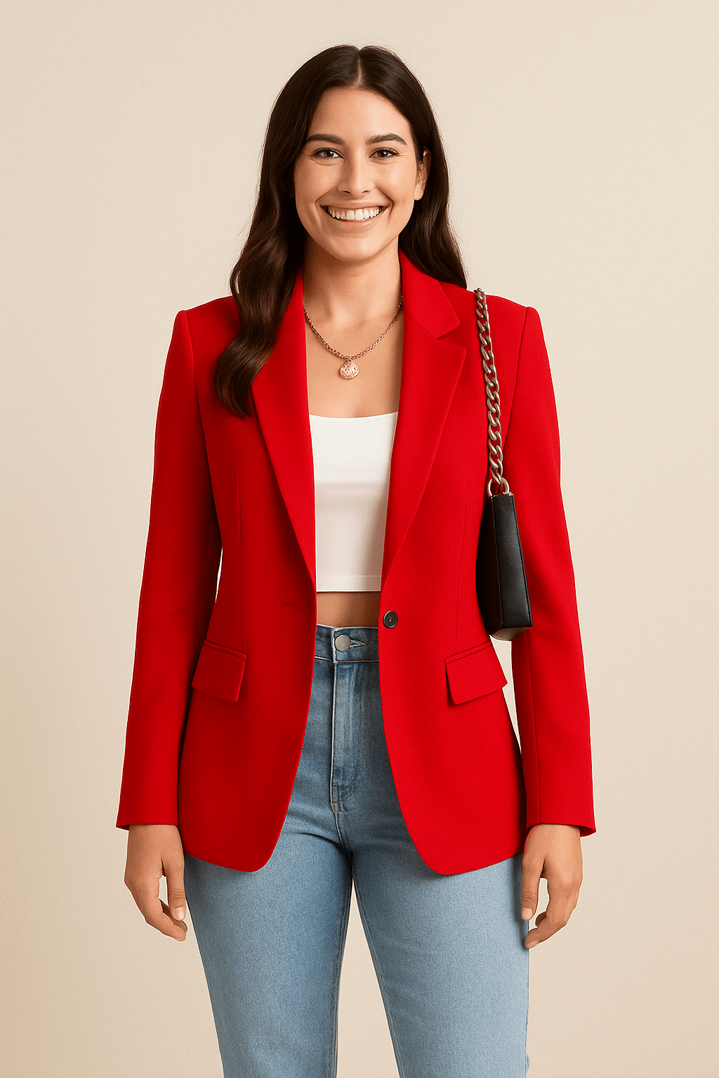 Women's Blazer Elegant Classic for Office and Everyday Use