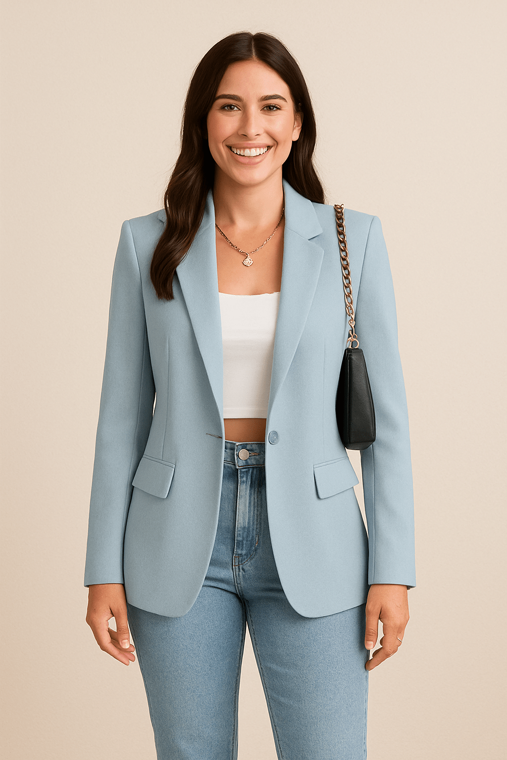 Women's Blazer Elegant Classic for Office and Everyday Use