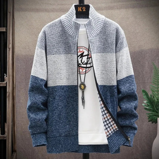 Cardigan aus weichem Samt