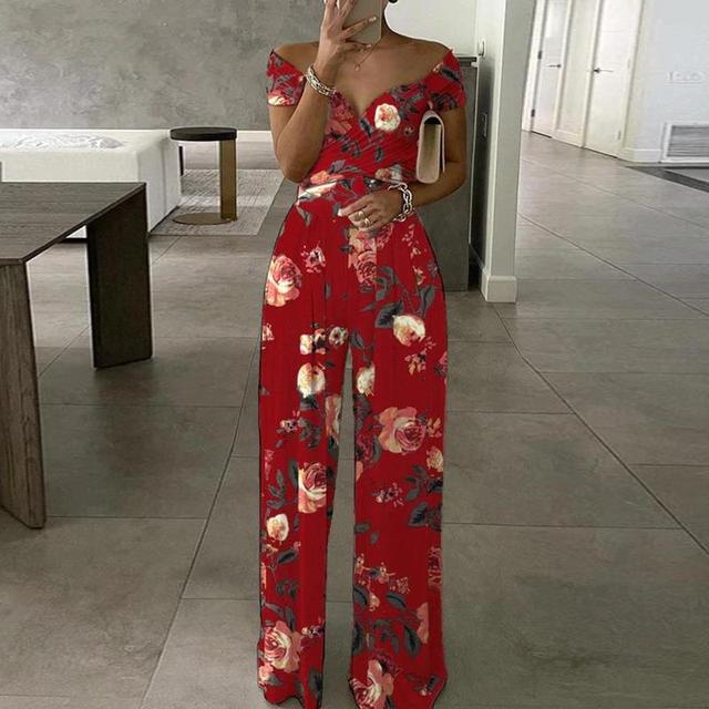 Variant image for Beatrix | Eleganter Off-Shoulder Jumpsuit für Damen mit weitem Bein-13