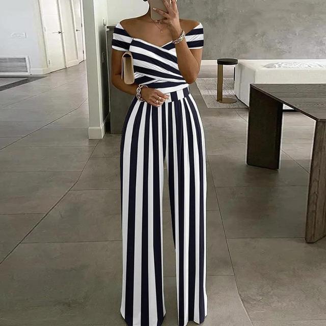 Variant image for Beatrix | Eleganter Off-Shoulder Jumpsuit für Damen mit weitem Bein-25