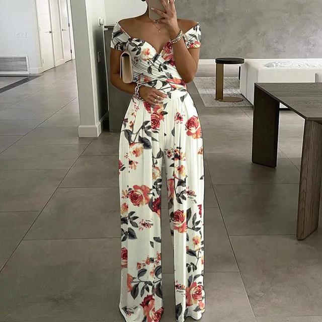 Variant image for Beatrix | Eleganter Off-Shoulder Jumpsuit für Damen mit weitem Bein-31