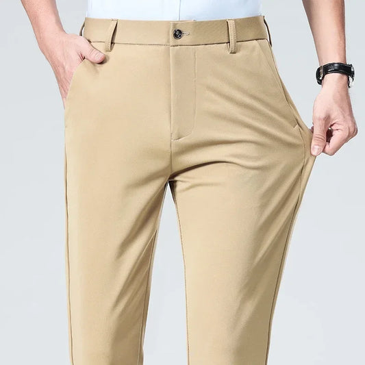 Elegante Herren Anzughosen Slim Fit