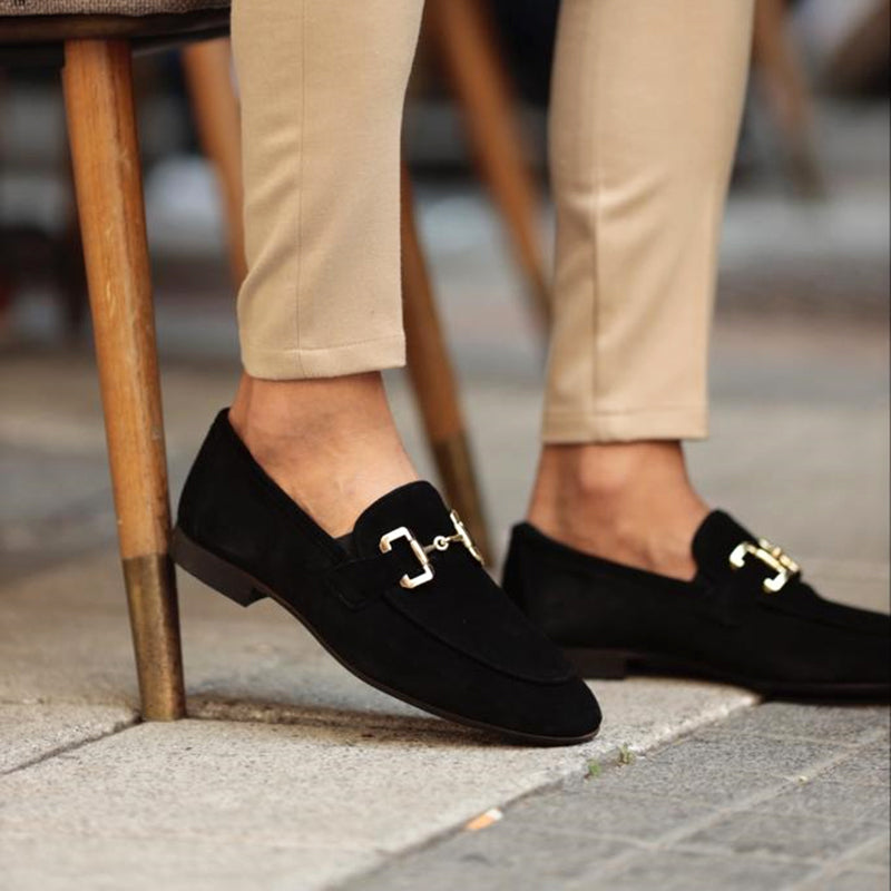 Elegante Herren Loafers aus Wildleder