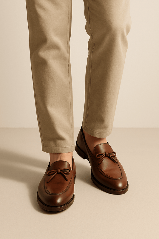 Elegante Leder Loafer