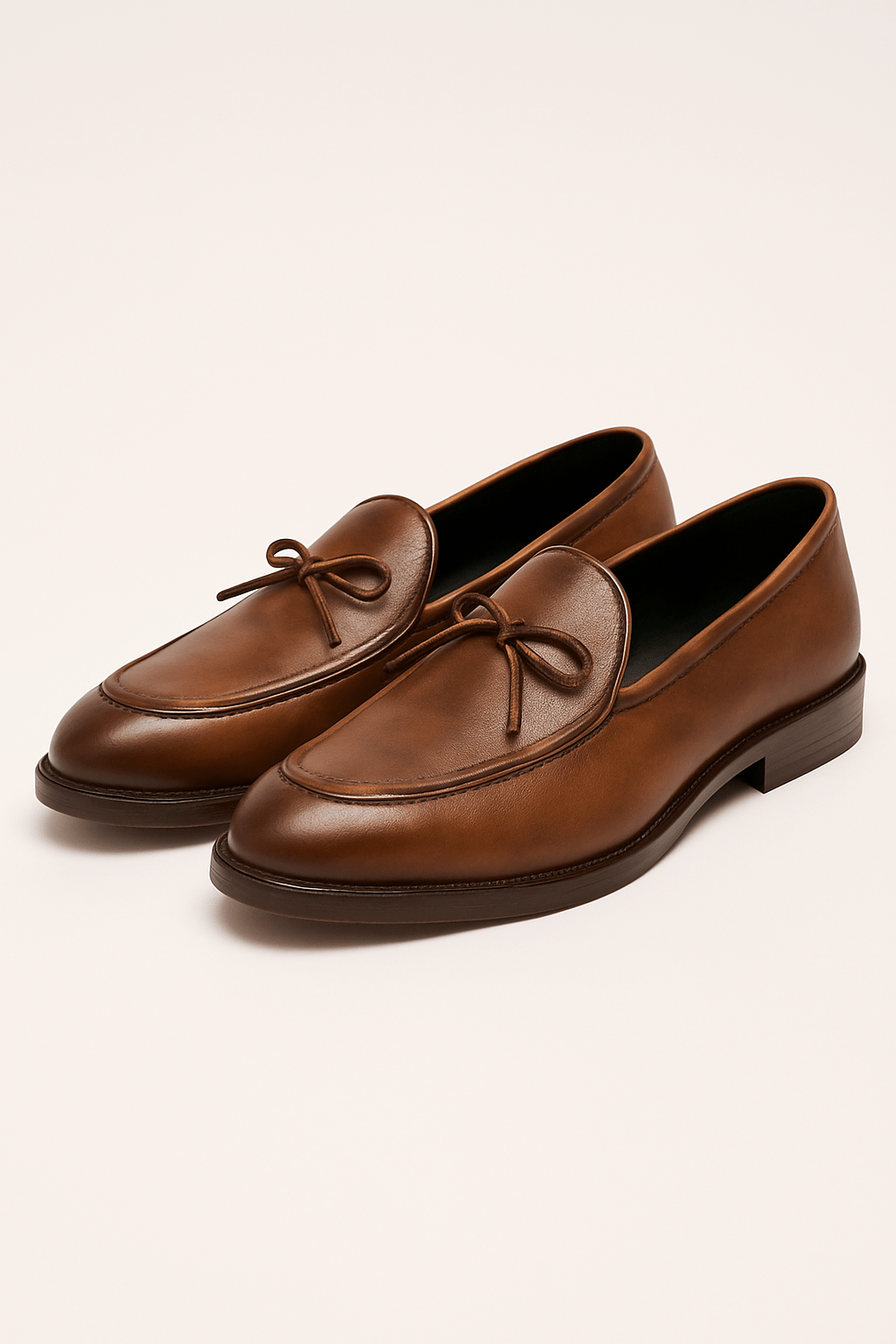 Elegante mocassino in pelle