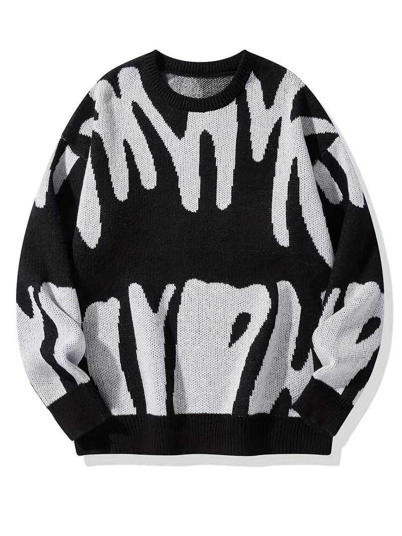 Eleganter pullover aus Baumwollmischung