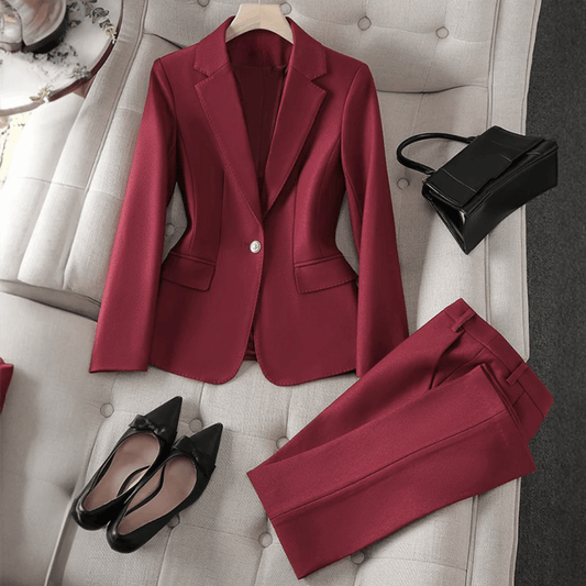 Elegantes Blazer Set (Blazer + Hosen)