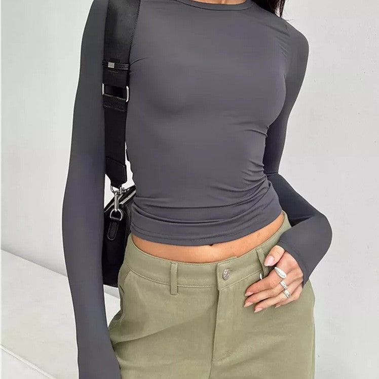 Elegantes Langarmshirt für Damen aus Hochwertigem Material