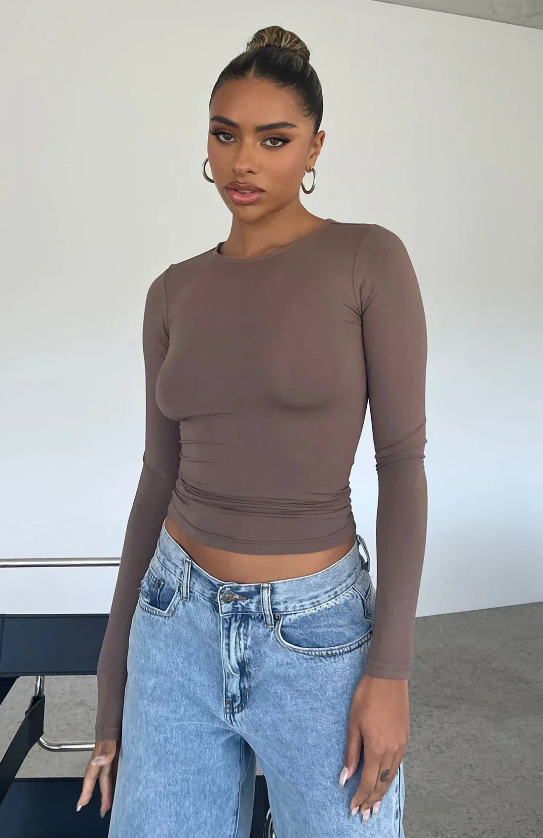 Elegantes Langarmshirt für Damen aus Hochwertigem Material